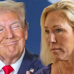 President Trump Says Marjorie Taylor Greene's Resignation is 'Great For The Country'