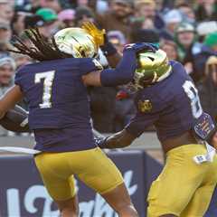 Notre Dame scores three times to start game vs. Syracuse — without offense touching the field