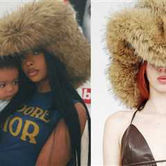 You ask, we answer! Skai Jackson Posed in a Brown $295 Kim Shui Faux Fur Hat for the ‘Gram