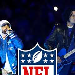Eminem Makes Surprise Cameo During Jack White's Thanksgiving NFL Halftime Set