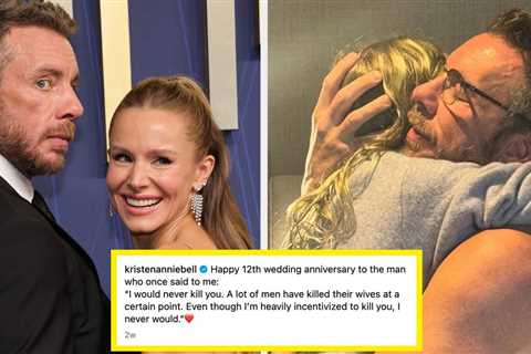 After Her Anniversary Post Sparked Major Backlash, Here Are More Times That Kristen Bell And Dax..