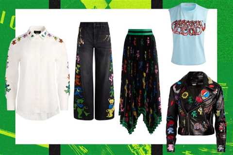 Our Favorite Five Rocker-Friendly Pieces from Alice + Olivia’s Grateful Dead Collection