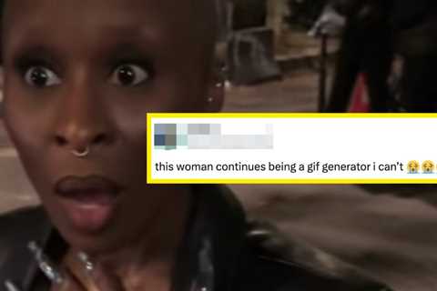 People Cannot Stop Using This Cynthia Erivo GIF On Twitter