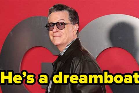 Dreamboat Stephen Colbert In His I Don't Give A F*ck Era Is Going Viral