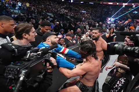 Cam Skattebo’s Giants teammates not surprised by ‘wild man’ WWE antics