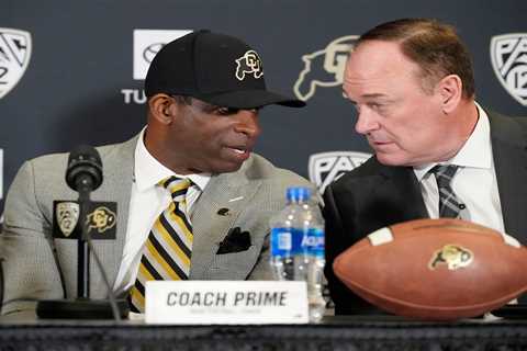 Colorado AD opens up on Deion Sanders’ ‘hot seat’ speculation with Buffaloes floundering