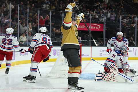 Rangers’ offense sputters once again in road loss to Golden Knights