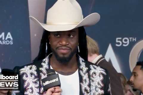 Shaboozey Talks Performing “Took A Walk” With Stephen Wilson Jr. & More | CMA Awards 2025