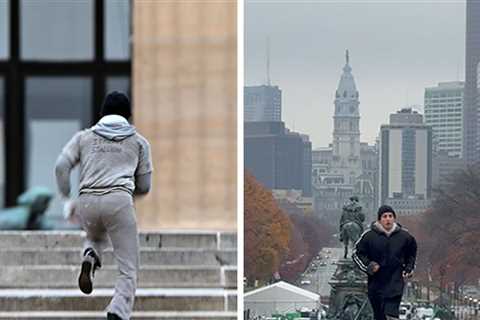 Anthony Ippolito Recreates Iconic Stairway Scene in 'Rocky' Origin Story Film