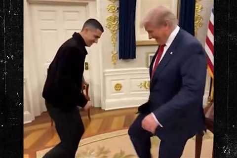 Donald Trump Plays Soccer With Cristiano Ronaldo in Oval Office in A.I. Video
