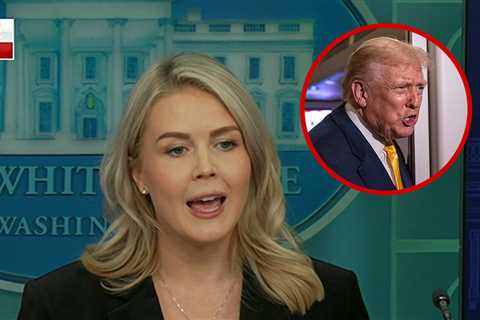Karoline Leavitt Says President Trump Was Just Being Honest Calling Reporter Piggy