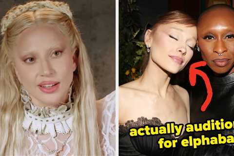 13 Famous People Who Were Almost In Wicked And Wicked: For Good