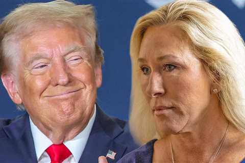 President Trump Says Marjorie Taylor Greene's Resignation is 'Great For The Country'