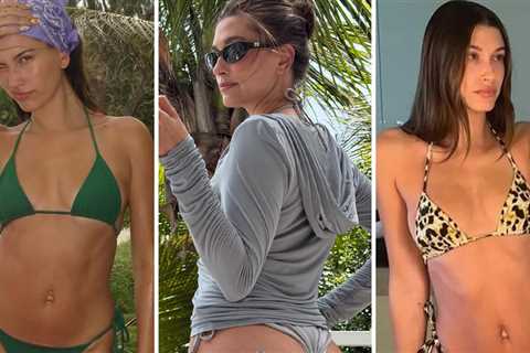 Hailey Bieber's Hottest Shots to Kick Off Her 29th Birthday!