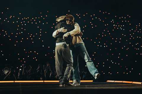 Romeo Santos Makes Surprise Appearance at Bad Bunny’s Show in the DR