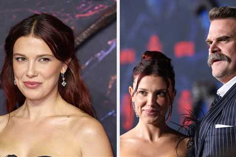 Millie Bobby Brown Just Gave An Update On Her “Friendship” With David Harbour Following Those..