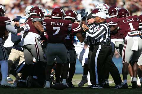 Lane Kiffin left fuming by wild punch-filled Egg Bowl scene