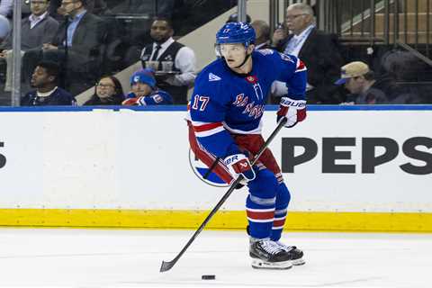 Will Borgen’s continued Rangers injury absence forces Mike Sullivan to keep shuffling