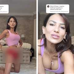 Hilaria Baldwin Gives Workout Tutorial In Skimpy Bra & Undies, Watch Video