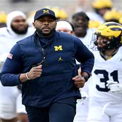 Sherrone Moore detained, being investigated by police after shocking Michigan firing