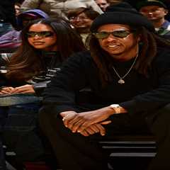 Jay-Z, Blue Ivy take in Lakers-Spurs game with courtside seats