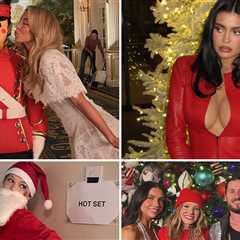 Stars Getting Into The Holiday Spirit 2025