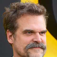 David Harbour Takes a Guy's Hat in Bizarre Bar Incident