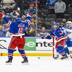 Gabe Perreault and J.T. Miller come up big in Rangers’ OT victory over Blues