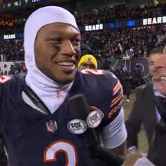 Fired-up DJ Moore celebrates Bears’ rally over Packers in NSFW TV interview