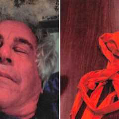Jeffrey Epstein Seen in New Shocking Photos After Possible Suicide Attempt