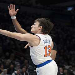 Tyler Kolek delivers Knicks silver lining with career night in road loss