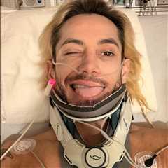 Frankie Grande Healing After Undergoing Cervical Spine Surgery
