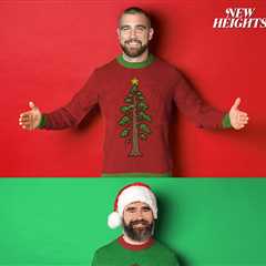 Travis and Jason Kelce Spark Viral Reactions with Suggestive Christmas Sweaters