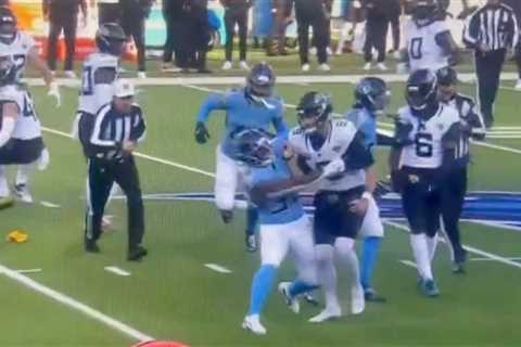 Titans running back Julius Chestnut accuses Jaguars punter Logan Cooke of threatening to kill him