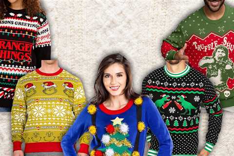 Wrap Yourself In These Ugly Christmas Sweaters This Holiday Season