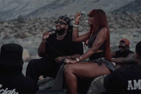 Jai’Len Josey & Xavier Omar ‘Bring HunnyMoon Mountain’ to Alabama Hills for Tender ‘Painting the..