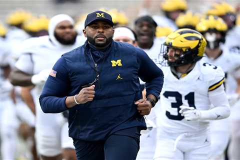 Sherrone Moore detained, being investigated by police after shocking Michigan firing