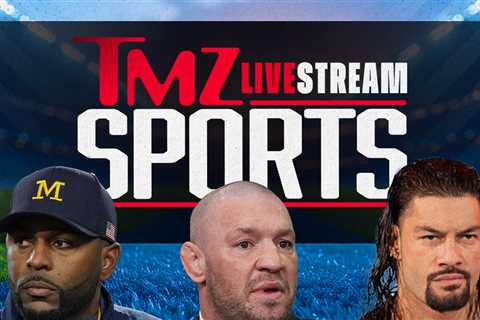 TMZ Sports Streaming Live From Newsroom, Join The Conversation!