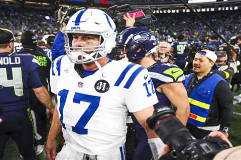 Philip Rivers fell one throw short of storybook ending in his couch-to-Colts return