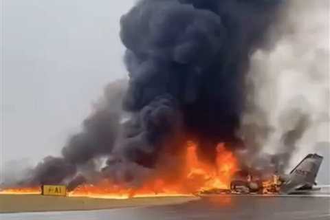 NASCAR legend Greg Biffle’s plane was in air only 7 minutes, almost made safe emergency landing..