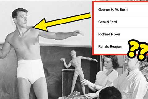 Can You Guess The Politician From A Kinda Weird Young(er) Photo Of Them?