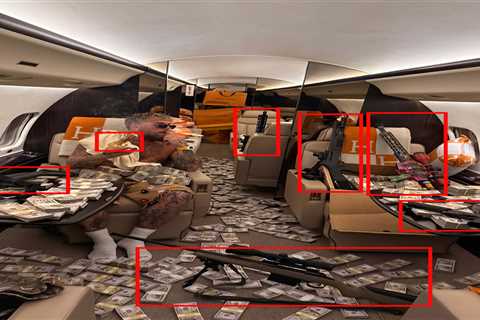 Shameless Jake Paul flaunts cash, guns on private jet after getting destroyed in Anthony Joshua..