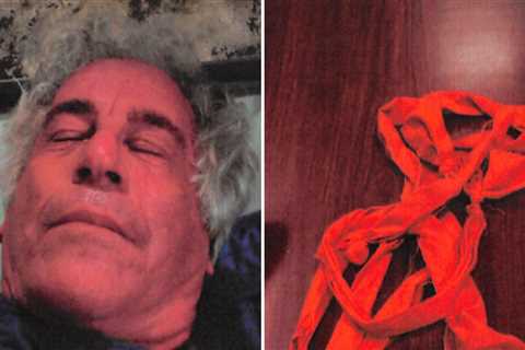 Jeffrey Epstein Seen in New Shocking Photos After Possible Suicide Attempt