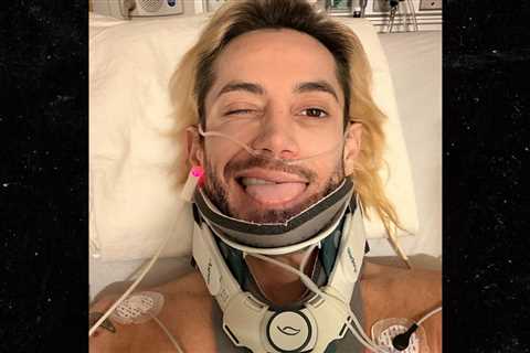 Frankie Grande Healing After Undergoing Cervical Spine Surgery