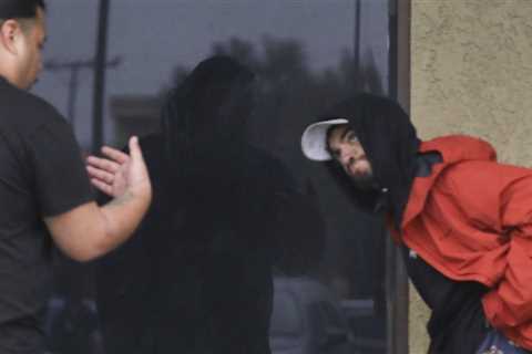Fans Help Tylor Chase Weather the Cold And the Rain on Christmas Eve, On Video