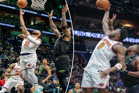 Jalen Brunson carries Knicks late again in sloppy win over Pelicans