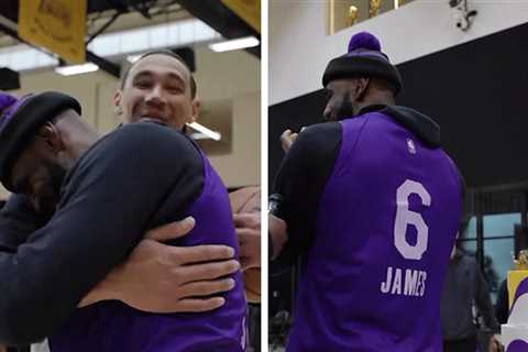 LeBron James Serenaded With 'Happy Birthday' Song At Lakers Practice