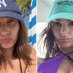 Hailey Bieber vs. Emily Ratajkowski Who'd you Rather?! Caps 'N 'Kinis