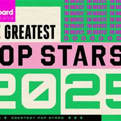 Vote for the Greatest Pop Stars of 2025! See the 30 Nominees and Make Your Picks Here