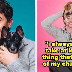 Tom Blyth Plays With Puppies While Answering People We Meet On Vacation Questions, And So Much More